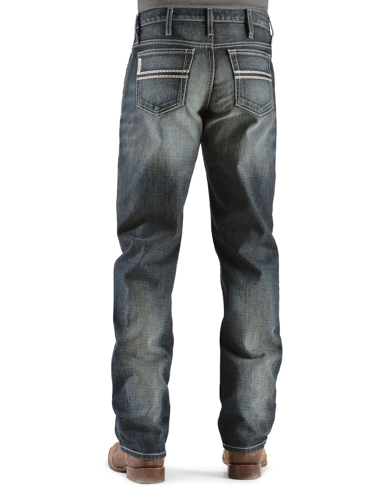 Cinch White Label Relaxed Fit Mid Rise Jeans Dark Stonewash 1 Cinch White Label Relaxed Fit Mid Rise Jeans Dark Stonewash