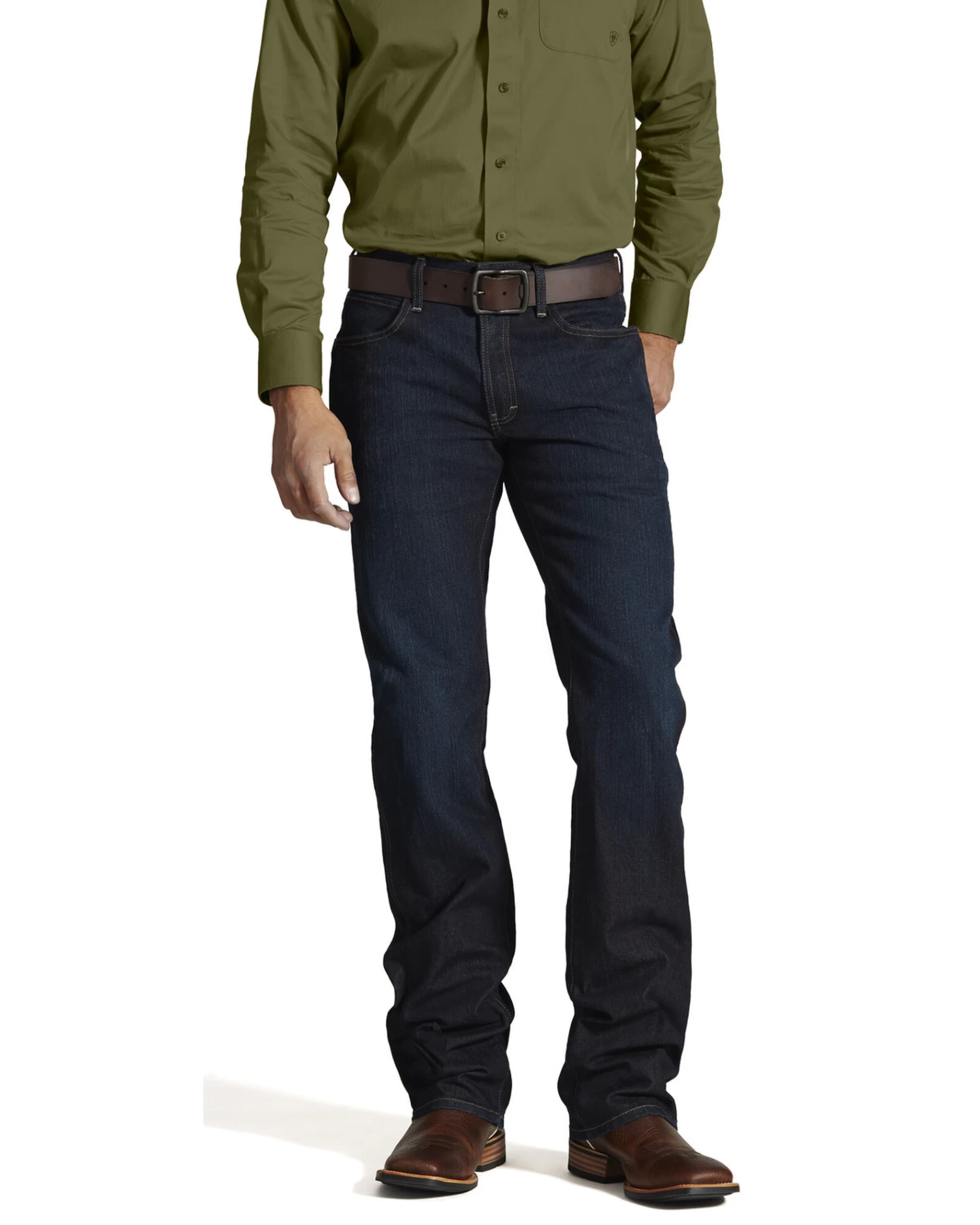 Ariat Men's Rebar M5 Slim Straight Leg Jeans 3 Ariat Men's Rebar M5 Slim Straight Leg Jeans - Image 3