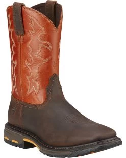 Ariat Men's Workhog Square Toe Work Boots