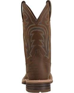 Ariat Hybrid Rancher Waterproof Pull On Work Boots - Square Toe -Ariat Store 030692 41 D2