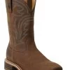 Ariat Hybrid Rancher Waterproof Pull On Work Boots - Square Toe