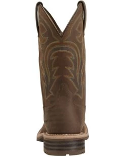 Ariat Hybrid Rancher Waterproof Pull On Work Boots - Square Toe -Ariat Store 030692 7010 P3