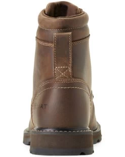 Ariat Men's Groundbreaker 6" Lace-Up Work Boots - Soft Toe 11 Ariat Men's Groundbreaker 6" Lace-Up Work Boots - Soft Toe -Ariat Store 030853 41 P3