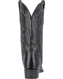 El Dorado Men's Round Toe Vanquished Calf Western Boots 13 El Dorado Men's Round Toe Vanquished Calf Western Boots -Ariat Store 036V29 89 BK