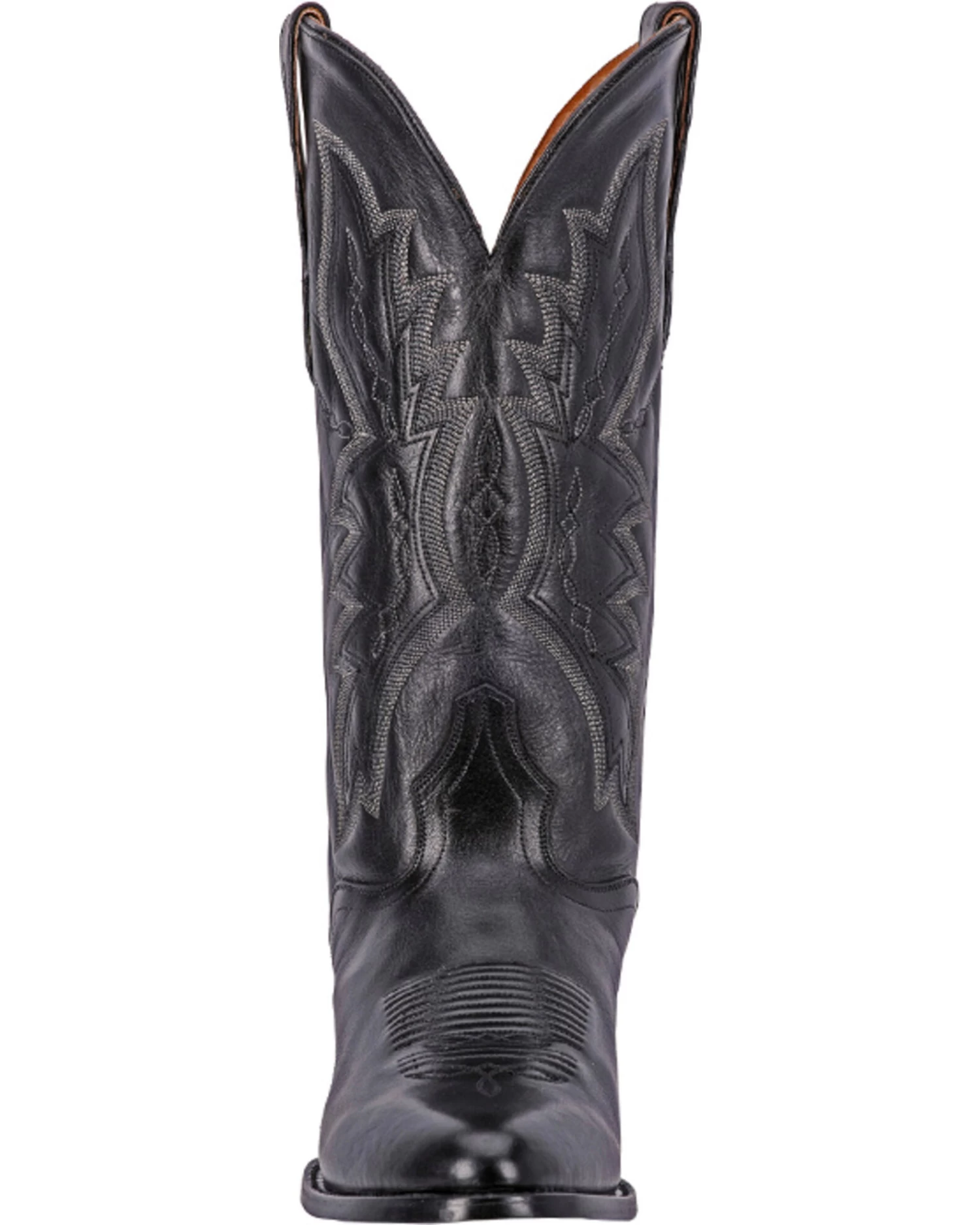 El Dorado Men's Round Toe Vanquished Calf Western Boots 4 El Dorado Men's Round Toe Vanquished Calf Western Boots - Image 4