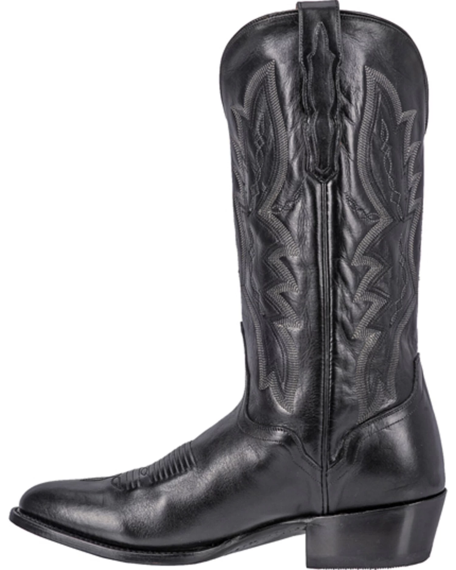 El Dorado Men's Round Toe Vanquished Calf Western Boots 3 El Dorado Men's Round Toe Vanquished Calf Western Boots - Image 3
