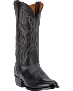 El Dorado Men's Round Toe Vanquished Calf Western Boots