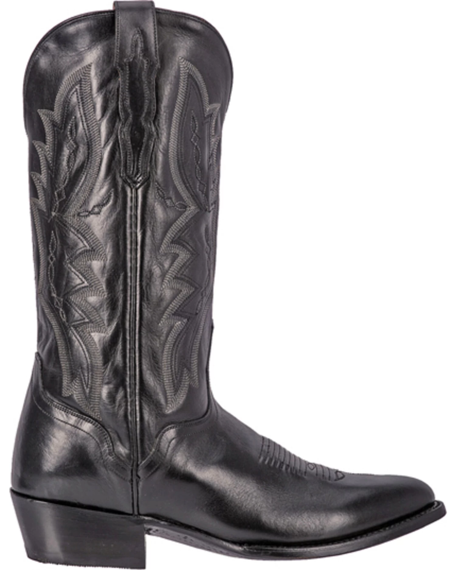 El Dorado Men's Round Toe Vanquished Calf Western Boots 2 El Dorado Men's Round Toe Vanquished Calf Western Boots - Image 2