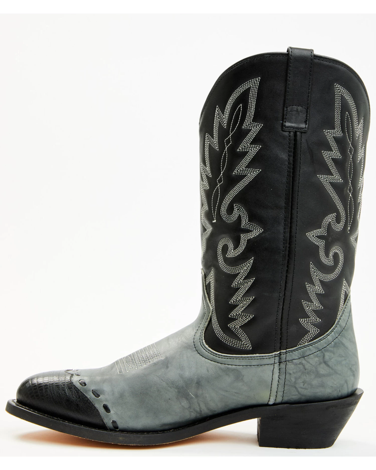 Laredo Men's Flagstaff Wingtip Western Boots 3 Laredo Men's Flagstaff Wingtip Western Boots - Image 3