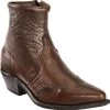 Abilene Men's 7" Wingtip Zip Boots