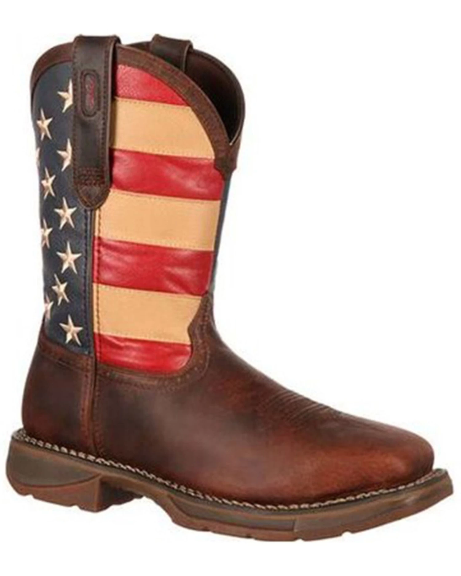 Rebel By Durango Men's Steel Toe American Flag Western Work Boots 2 Rebel By Durango Men's Steel Toe American Flag Western Work Boots - Image 2