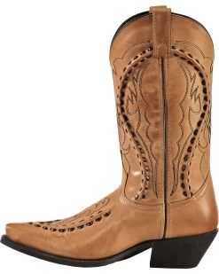 Laredo Men's Laramie Snip Toe Western Boots -Ariat Store 038B82 BE LT
