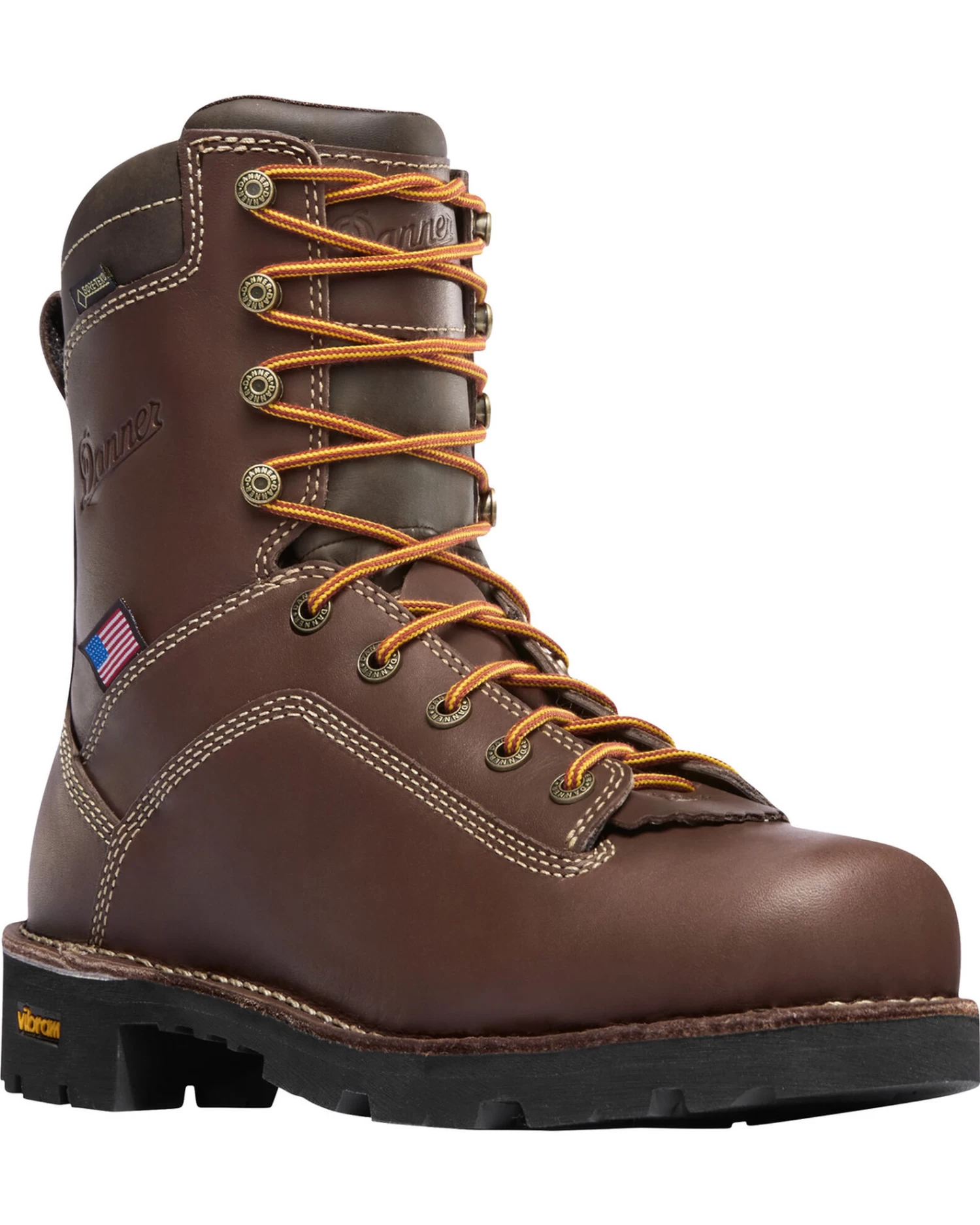 Danner Men's Quarry USA 8" Work Boots - Alloy Toe 1 Danner Men's Quarry USA 8" Work Boots - Alloy Toe