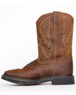 Cody James® Men's Broad Square Toe Western Work Boots -Ariat Store 0502M2 41 LT