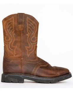 Cody James® Men's Broad Square Toe Western Work Boots -Ariat Store 0502M2 41 RT