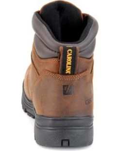 Carolina Men's 6" Steel Toe Waterproof Work Boots -Ariat Store 0502S1 41 BK