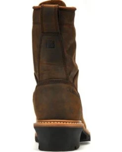 Carolina Men's Logger 8" Work Boots -Ariat Store 0502S9 41 BK