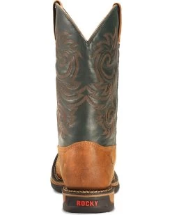 Rocky Men's Waterproof Long Range Western Boots -Ariat Store 050C27 41 BK