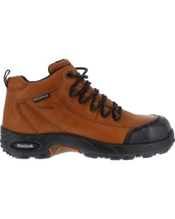 Reebok Men's Tiahawk Sport Hiker Waterproof Work Boots - Composite Toe -Ariat Store 050L79 41 RT