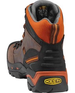 Keen Men's Pittsburgh Waterproof Soft Toe Boots -Ariat Store 050P94 41 BK