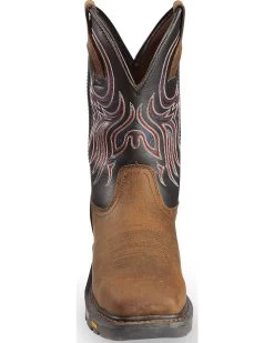 Justin Men's Tanker Western Work Boots - Steel Toe 10 Justin Men's Tanker Western Work Boots - Steel Toe -Ariat Store 050V74 JJ FT