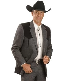 Circle S Men's Boise Western Suit Coat - Big And Tall