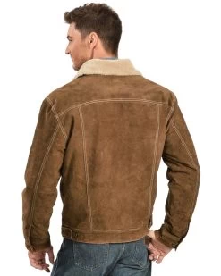 Scully Men's Boar Suede Pilot Jacket -Ariat Store 082931 41 P2