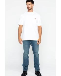 Carhartt Men's Loose Fit Heavyweight Logo Pocket Work T-Shirt 11 Carhartt Men's Loose Fit Heavyweight Logo Pocket Work T-Shirt -Ariat Store 086772 01 D4