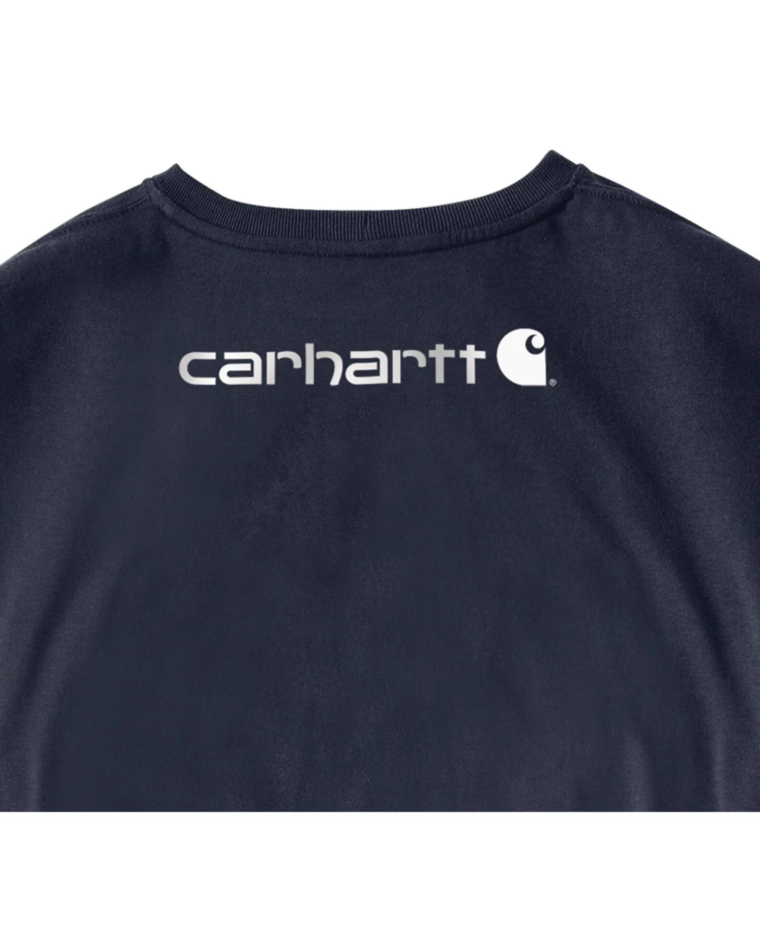 Carhartt Men's Loose Fit Heavyweight Long Sleeve Logo Graphic Work T-Shirt 3 Carhartt Men's Loose Fit Heavyweight Long Sleeve Logo Graphic Work T-Shirt - Image 3
