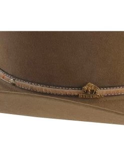 Stetson Powder River 4X Buffalo Fur Felt Hat -Ariat Store 096B41 Q4 D1