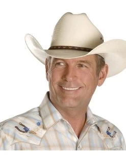 Justin Men's Braided Hat Band Straw Hat -Ariat Store 099014 19 D2