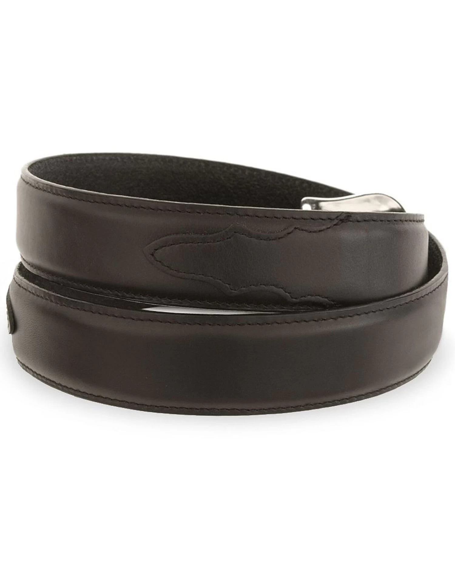 Tony Lama Men's Classic Genuine Leather Belt 2 Tony Lama Men's Classic Genuine Leather Belt - Image 2