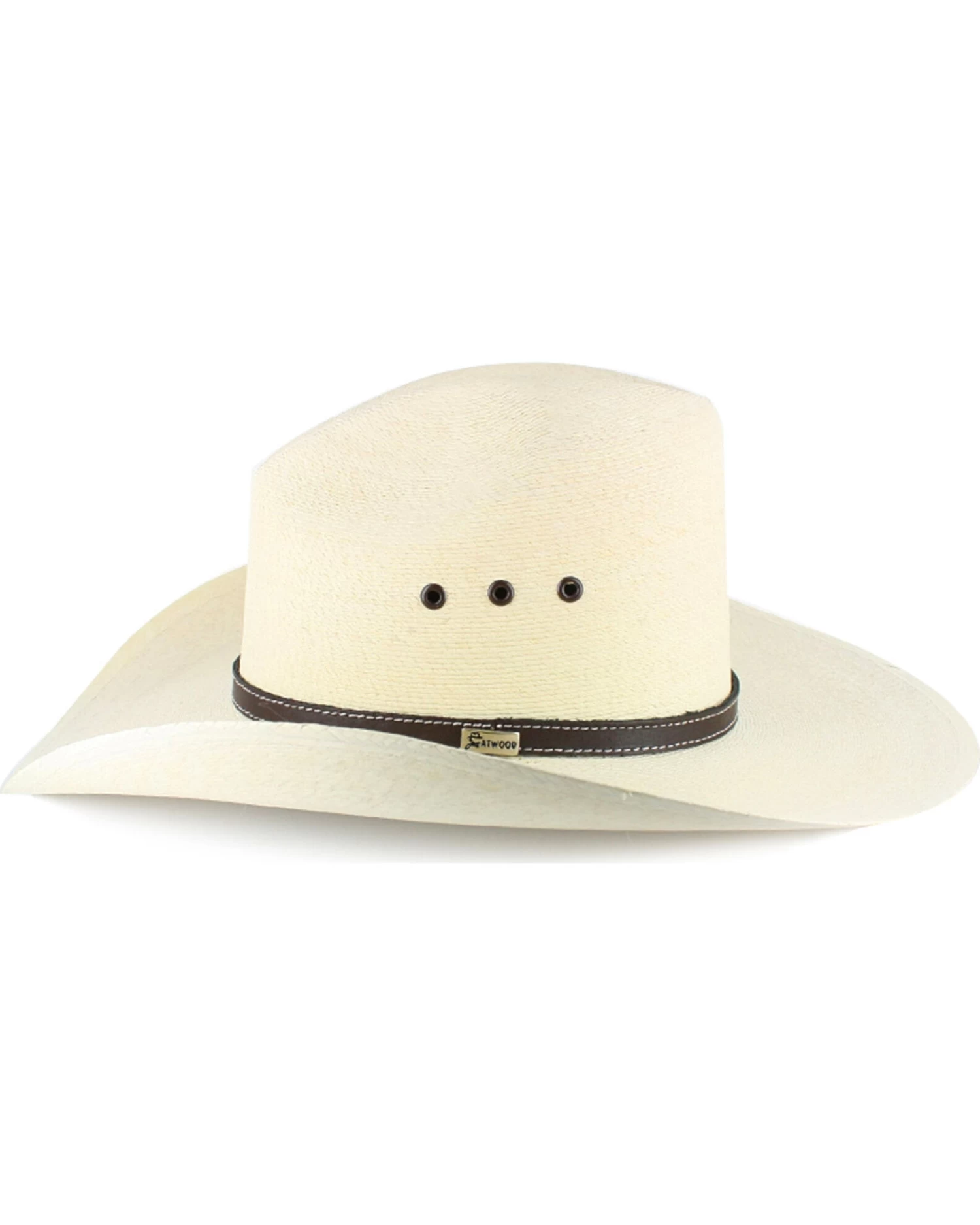 Atwood Men's Gus 7X Straw Cowboy Hat 4 Atwood Men's Gus 7X Straw Cowboy Hat - Image 4