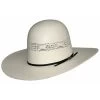 Lone Star Women's Open Crown Bangora Straw Hat