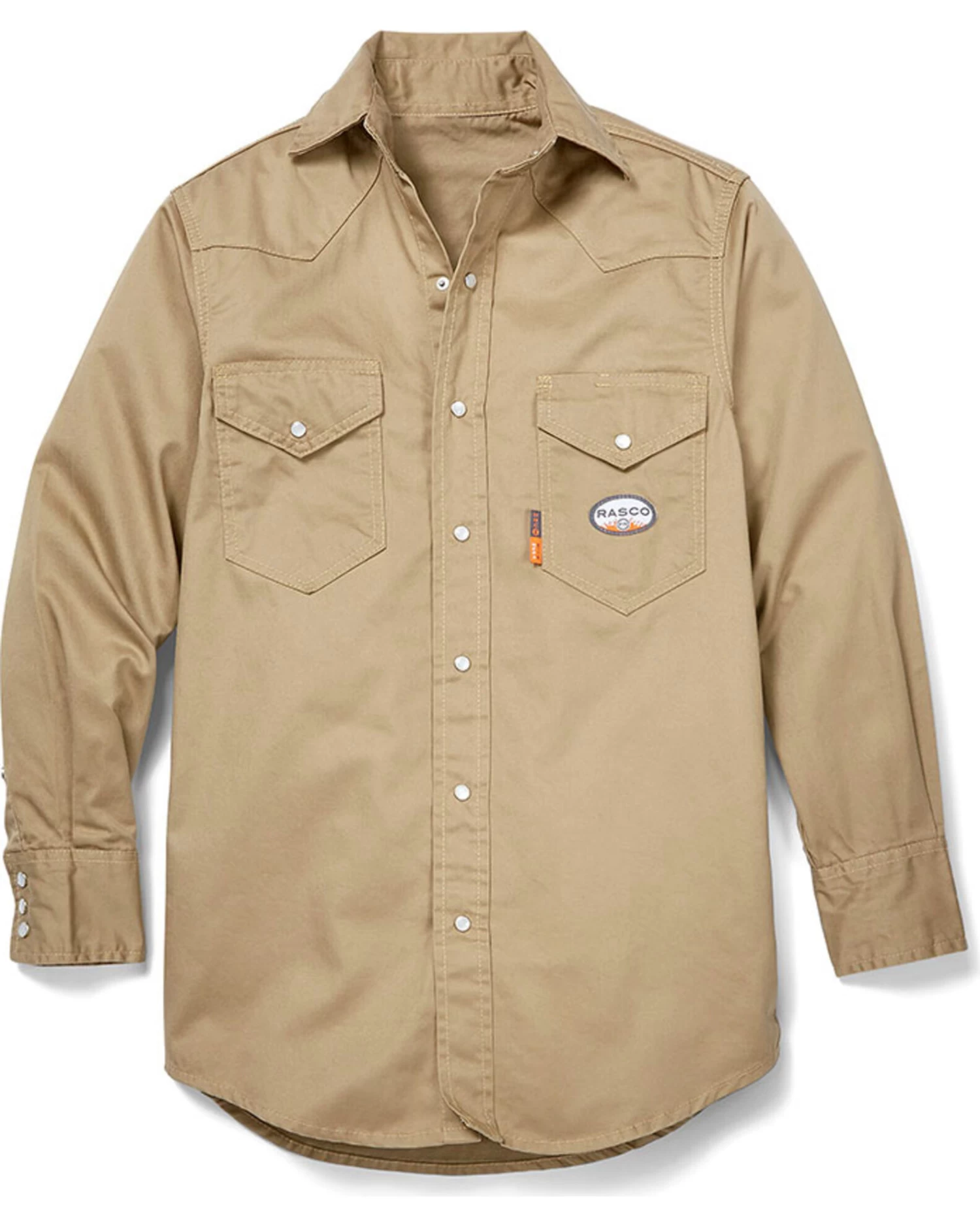 Rasco Men's FR Lightweight Twill Work Shirt 1 Rasco Men's FR Lightweight Twill Work Shirt