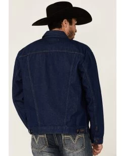 Wrangler Men's Unlined Denim Western Jacket - Tall  -Ariat Store 2000177356 402 P4