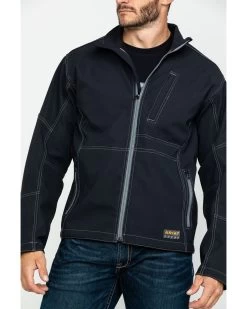 Ariat Men's Rebar Canvas Softshell Work Jacket  -Ariat Store 2000210085 001 P4