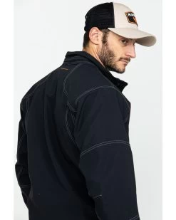 Ariat Men's Rebar Canvas Softshell Work Jacket  -Ariat Store 2000210085 001 P5