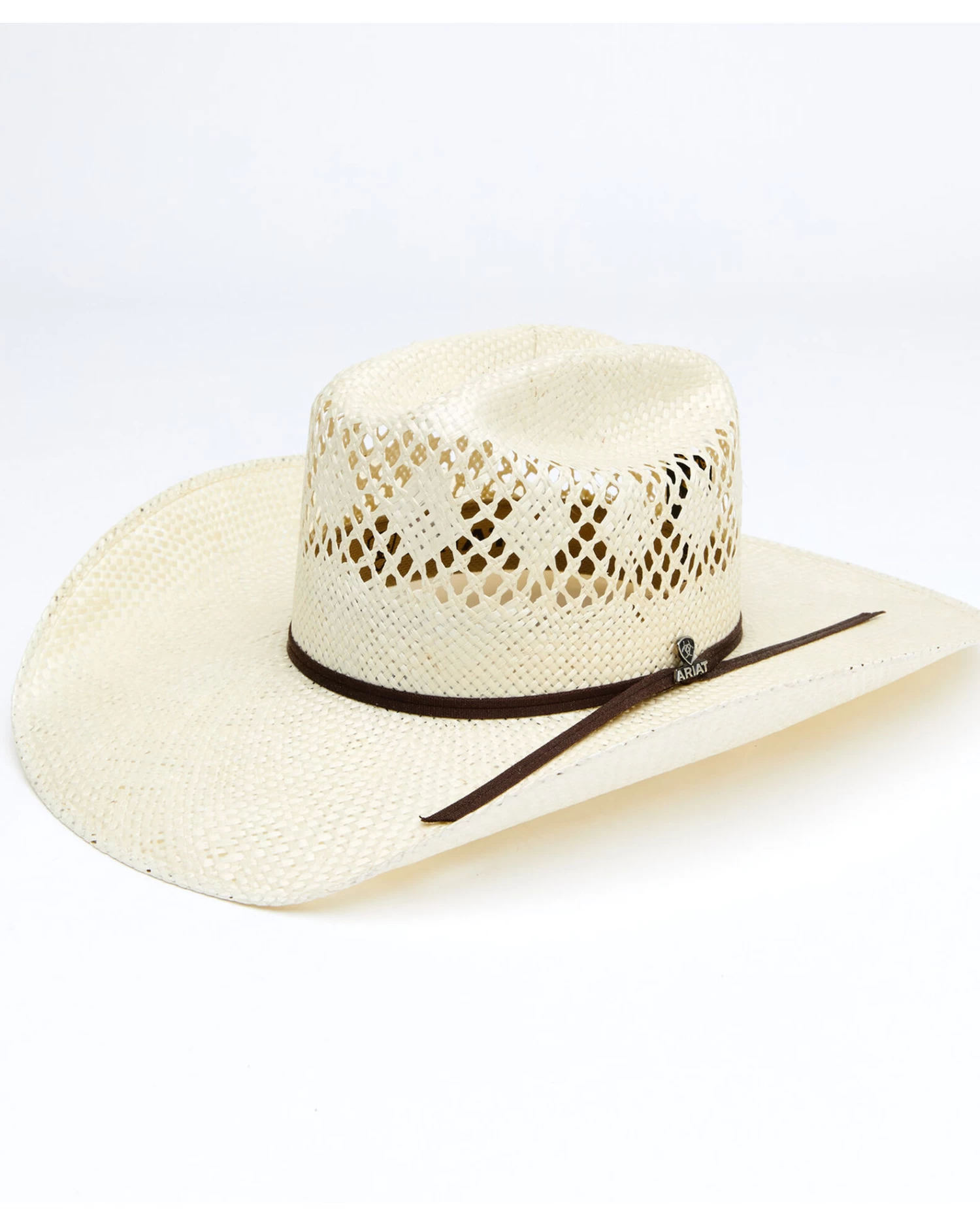 Ariat Men's Twisted Weave Straw Hat 1 Ariat Men's Twisted Weave Straw Hat
