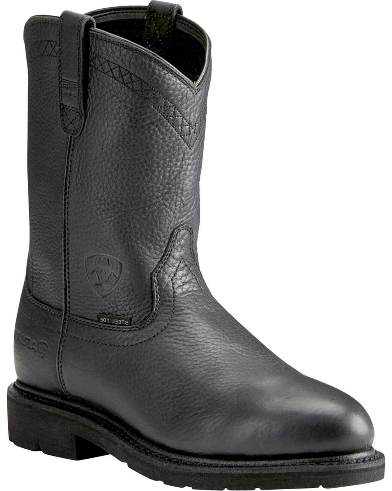 Ariat Sierra Men's Black Work Boots - Steel Toe 1 Ariat Sierra Men's Black Work Boots - Steel Toe