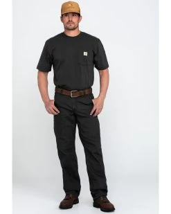 Carhartt Men's Peat Rugged Flex Rigby Dungaree Work Pants -Ariat Store 2000213666 342 P6