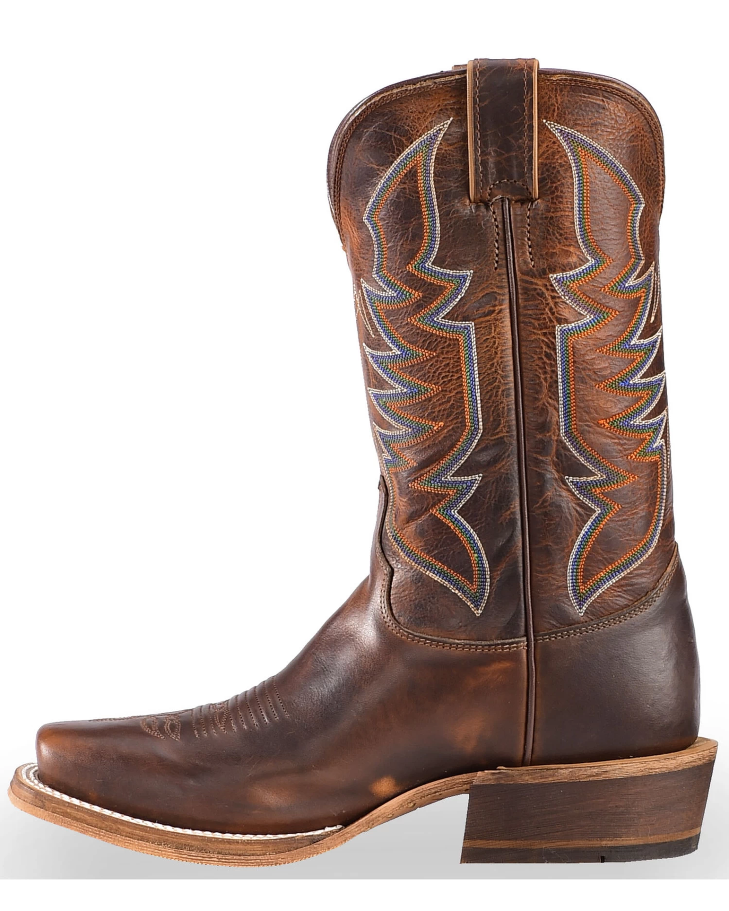 Justin Bent Rail Men's Navigator Western Boots - Square Toe 3 Justin Bent Rail Men's Navigator Western Boots - Square Toe - Image 3
