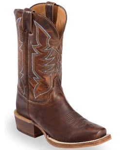 Justin Bent Rail Men's Navigator Western Boots - Square Toe