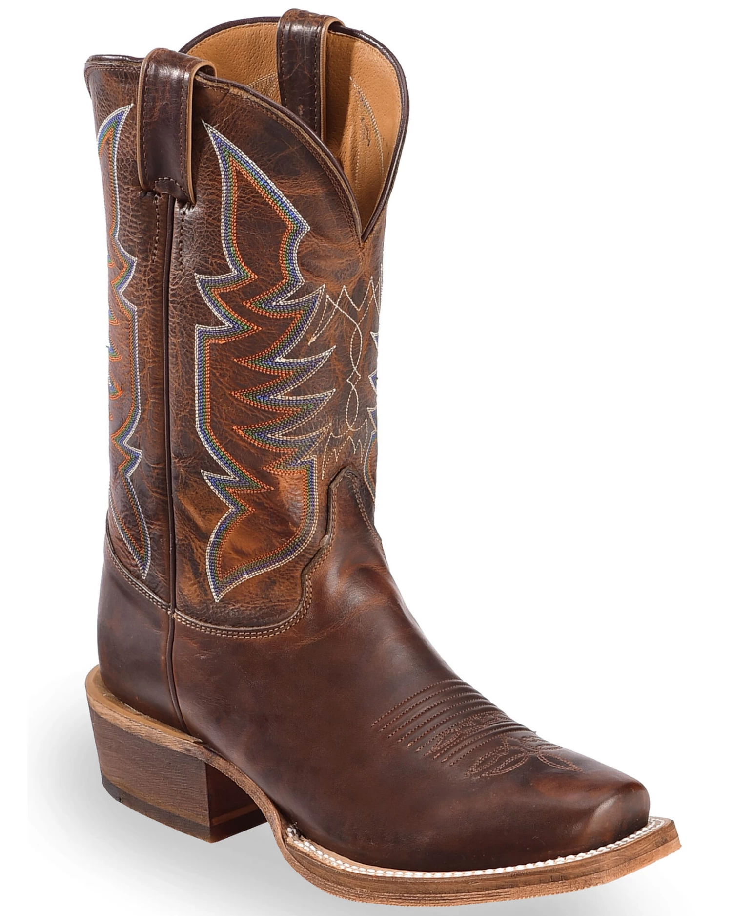 Justin Bent Rail Men's Navigator Western Boots - Square Toe 1 Justin Bent Rail Men's Navigator Western Boots - Square Toe