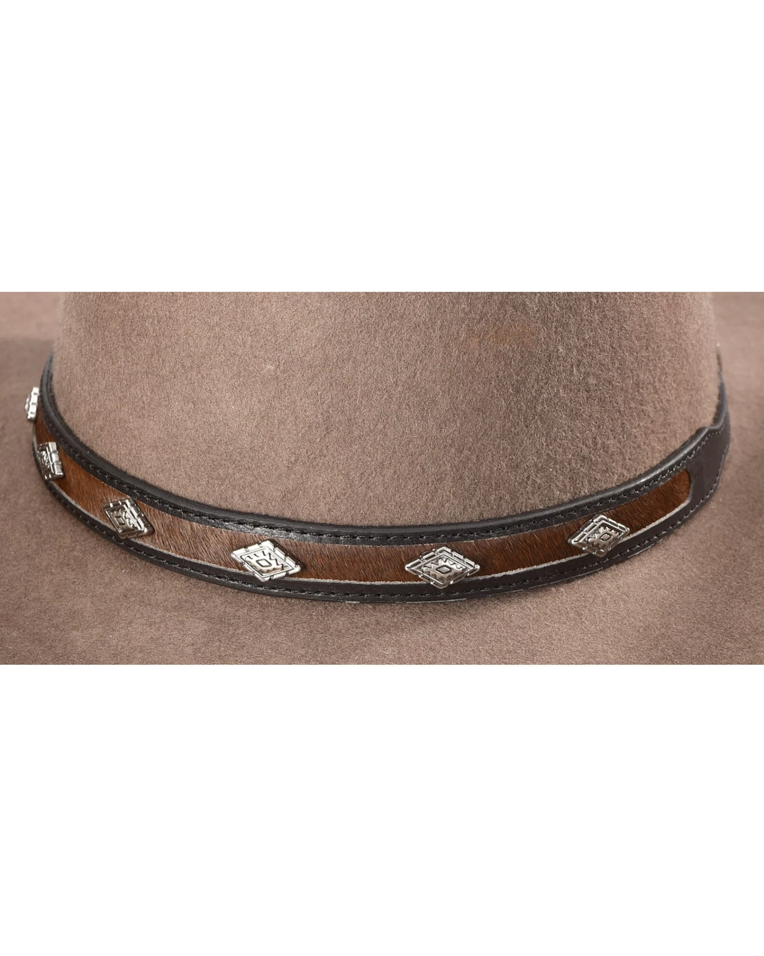 Cody James Diamond Studded Horsehair Hat Band 3 Cody James Diamond Studded Horsehair Hat Band - Image 3