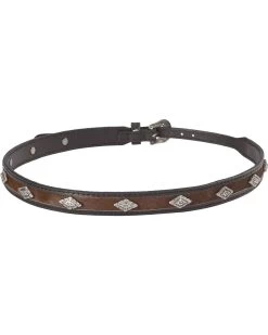 Cody James Diamond Studded Horsehair Hat Band