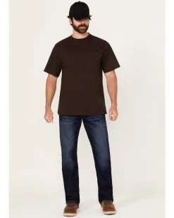 Ariat Men's Rebar M4 Edge Low Rise Maritime Wash Bootcut Jeans