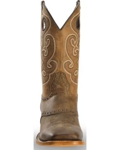 Cody James Men's Saddle Vamp Western Boots - Broad Square Toe -Ariat Store 2000224629 200 FT
