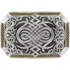 Montana Silversmiths Men's Silver Antiqued Celtic Knot Buckle 