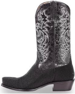 Moonshine Spirit Men's Stingray Exotic Boots - Square Toe -Ariat Store 2000231412 001 LT